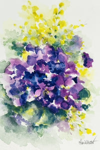 “Hydrangea and Mustard”