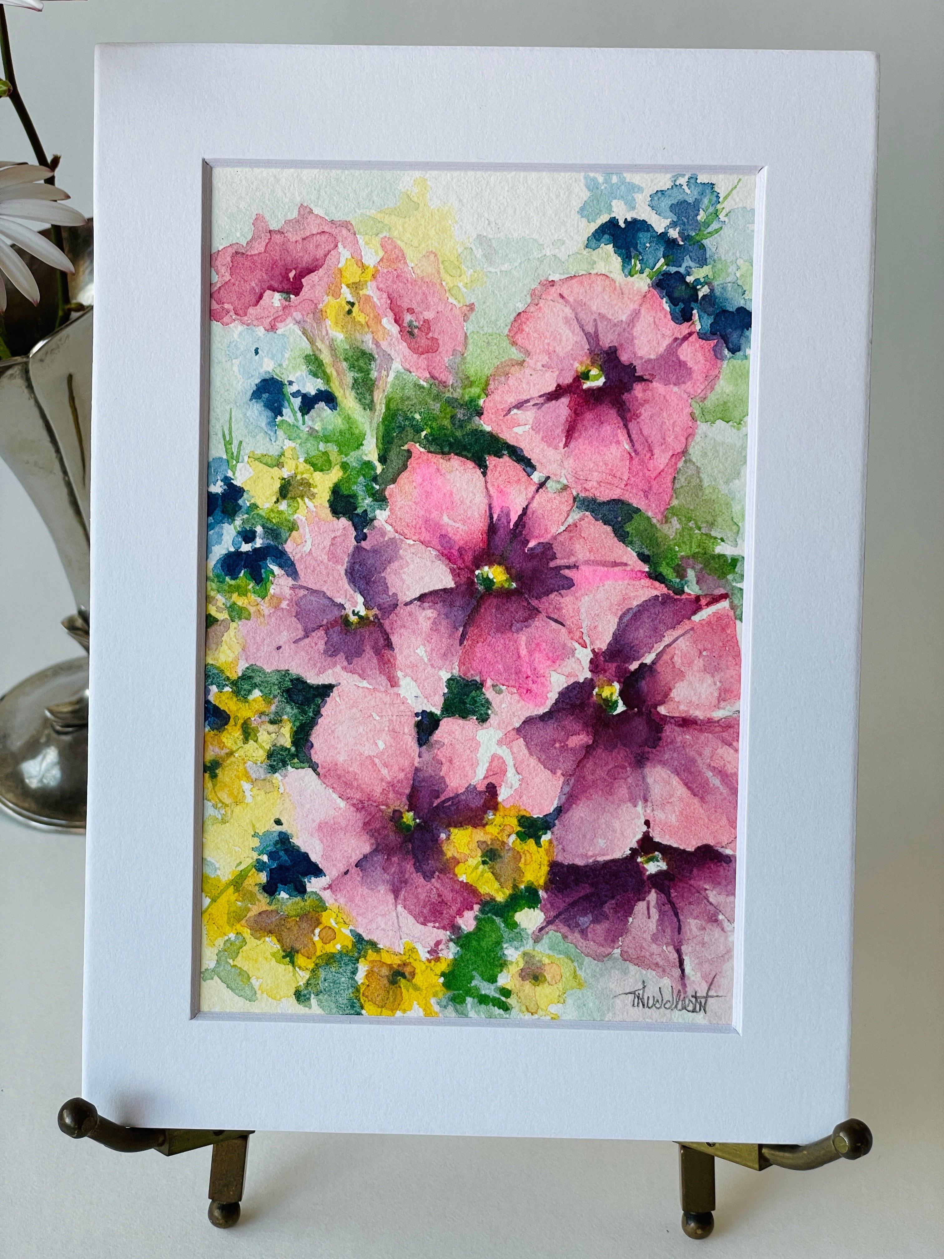 “Pink Petunias”